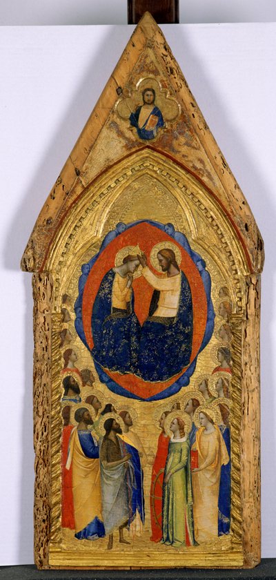 Coronation of the Virgin, c.1375-80 by Master of San Lucchese Master of San Lucchese
